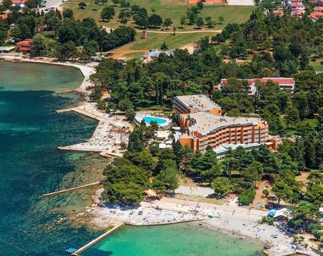 Istrie Umag Istrie Umag Apartmány Kanegra Hotel Adriatic a depandance Jadran Sleva 22% Sleva 17% do 15.3.