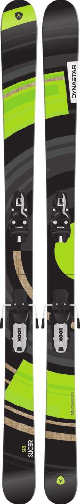 TWIN TIP SLICER Lyže vhodné do všech terénů s hravou freestylovou všestranností.