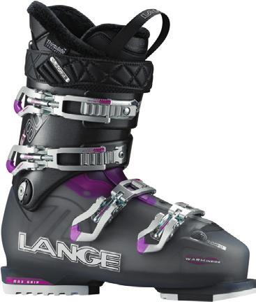 SX SPORTOVNÍ ŘADA PRO ŽENY 52 SX 80 W ŠÍŘKA 102 mm THERMO FIT RL2 XL PŘEZKY MAX GRIP WARM INSIDE PLUS THINSULATE SX 80 W je nová lyžařská bota určená na sjezdovku, pro sportovní lyžařky, které