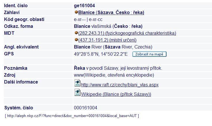 Blanice (Sázava, Česko :