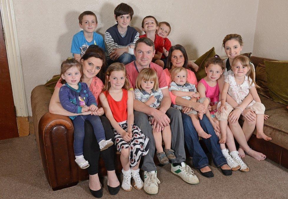 Muži mohou být fertilní do vysokého věku Největší rodina v