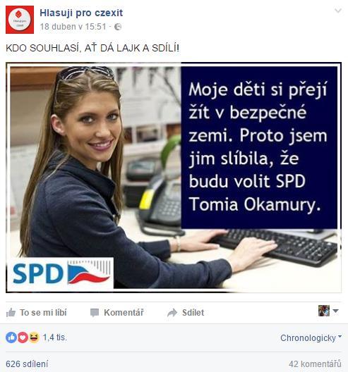 V obsahu rovněž docházelo k využití stejných grafických prvků ke tvorbě falešných