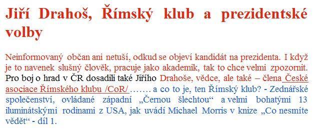 Dezinformační maily Dalším významným způsobem ovlivňování veřejného mínění v souvislosti s volbami jsou dezinformační řetězové maily.