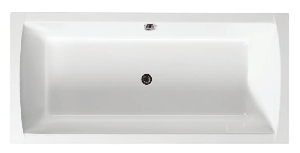 1700 x 800 8 089 CZK / 320,90 EUR ONE DESIGN: SANTECH Buďte nevšední. Zvolte nízkou vanu ONE. Současná koupelnová móda mluví jazykem minimalistů.