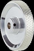 rýhovaným polyuretanovým povrchem pro plnou hřídel 10 mm, obvod 200 mm EF-MR10200PG