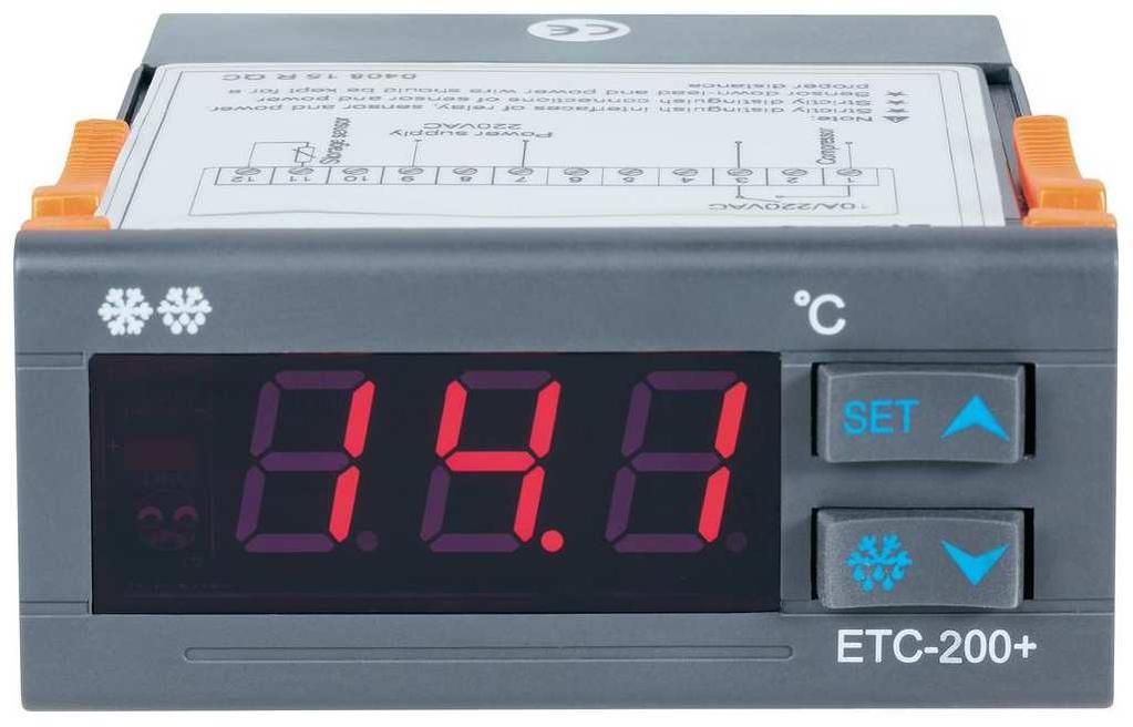 Obsah Regulátor teploty (termostat) ETC-200+ 1. Úvod Vážení zákazníci, Obj. č.: 19 69 94 děkujeme Vám za Vaši důvěru a za nákup termostatu ETC-200+. Tento návod k obsluze je součástí výrobku.