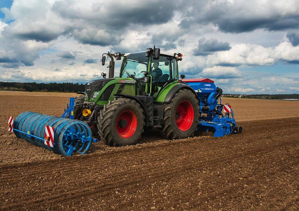 34 Připojení vpředu a vzadu 35 Ideální všestrannost použití Fendt 500 Vario nabízí tolik možností připojení jako žádný jiný traktor v této výkonové třídě: pět elektro hydraulických dvojčinných