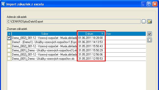 Ostatné databázy majú podfarbenie modré. 2.