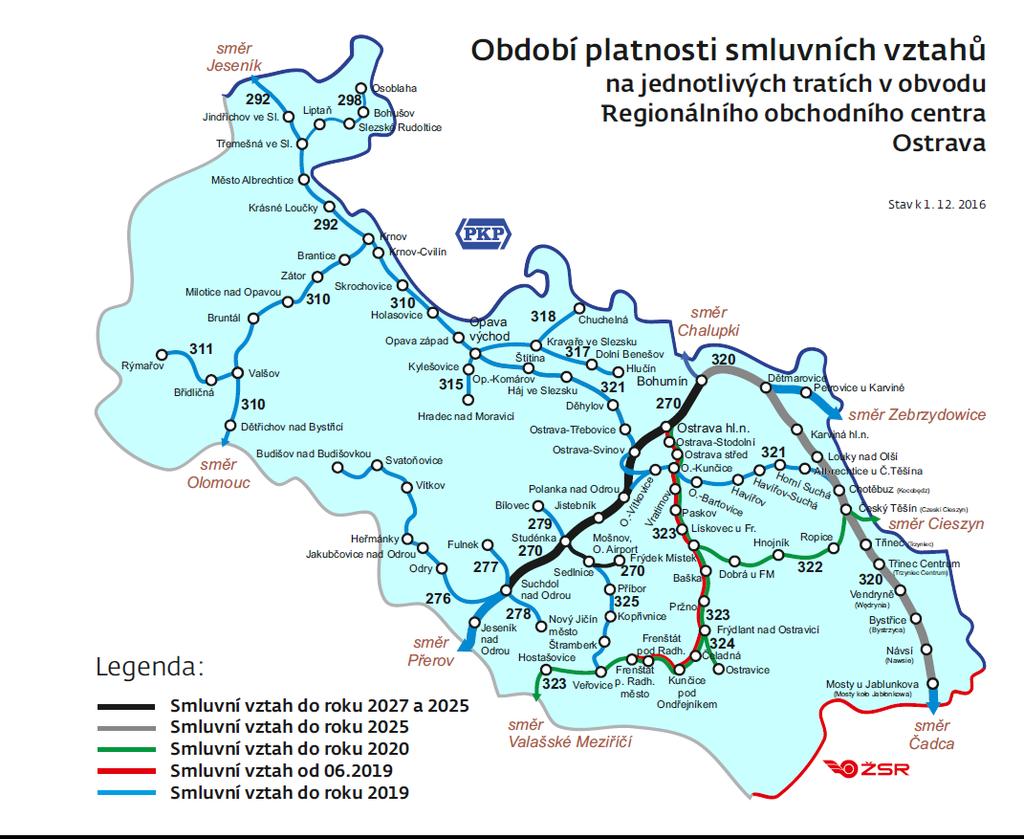 Drážní doprava provozní zajištění Vrbno