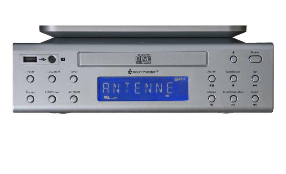 FM kuchyňské rádio s CD/MP3 přehrávačem a USB UR2050SI Obj. č. 140 40 00 Vážený zákazníku, děkujeme Vám za Vaši důvěru a za nákup kuchyňského FM rádia SoundMaster.