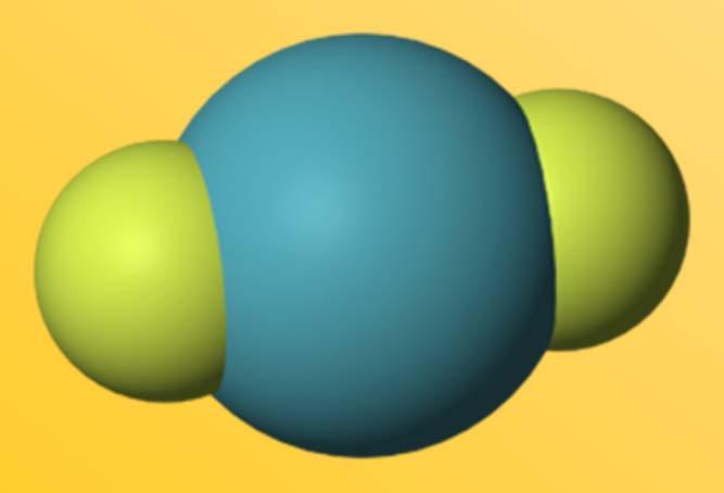 Sloučeniny Do nedávna pouze nevazebné sloučeniny klatráty 1962 Neil Bartlett reakci xenonu s fluoridem platinovým (extrémní oxidační schopnosti) XePtF6 V témže roce Xe + F2 XeF 2 fluorid xenonatý