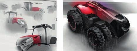 Poté, v roce 2014, jsem obdržel nabídku od společnosti CNH Industrial, která mi nabídla pozici šéfdesignera.