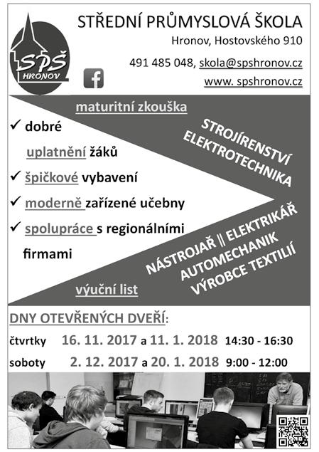 14 INZERCE NÁCHODSKÝ ZPRAVODAJ STŘEDNÍ ŠKOLA ODĚVNÍ l SLUŽEB I EKONOMIKY ČERVENÝ KOSTELEC MODELÁŘSTVÍ A NÁVRHÁŘSTVÍ ODĚVŮ umělecký maturitní obor - zaměření Módní designer a styling - zaměření