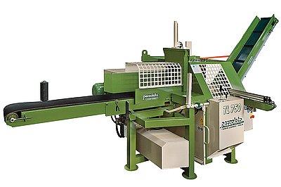 Jedná se o štípací stroje s velkou produktivitou přímo pro firmy zabývající se zpracováním palivového dřeva. Dokážou zpracovat polena s velkými rozměry.