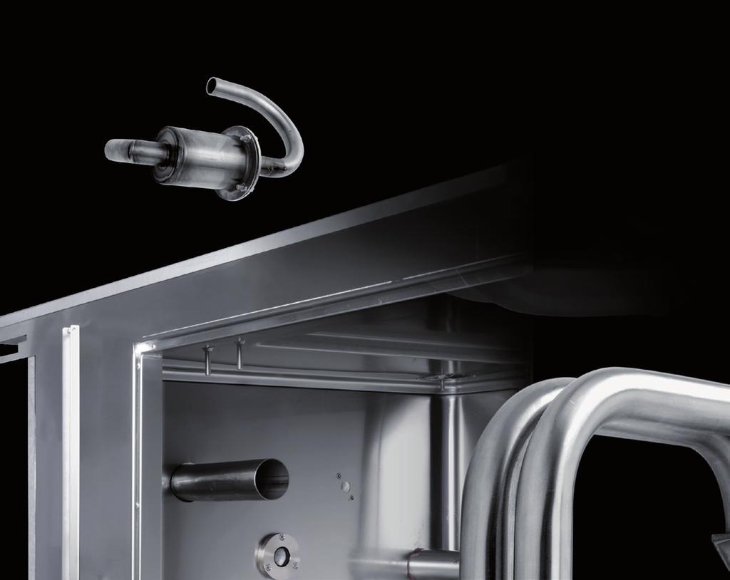 propojení skrze USB umož n uje stahovat a uklá dat nové recepty, aktualizovat firmware c i kontrolu HACCP data.