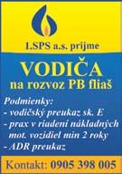 č: 0908 340 350 Ihneď aj s vhodnými kontaktmi. Zavolajte a zmeňte svoj život, Revúca, Kukučínova 17 platíte za telefonát 22,44 Sk (0,74 )* 0905 737 550 Splnené sny BSI, P.O.BOX 33, 830 03 BA 33 Tel.