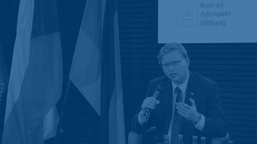 PAVEL BĚLOBRÁDEK ICH SCHÄTZE DIE TÄTIGKEIT DER KONRAD- ADENAUER-STIFTUNG, DIE ZUR BÜRGERBILDUNG IN TSCHECHIEN EINEN WERTVOLLEN BEITRAG LEISTET.
