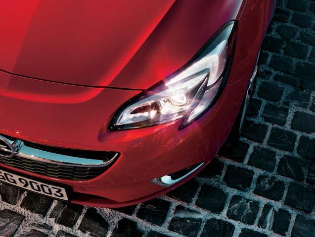 CORSA ATRAKTIVNÍ EXTERIÉR HAUTE VOITURE. Unikátní design exteriéru v této kategorii zaručuje Corse patřičnou pozornost kolemjdoucích.