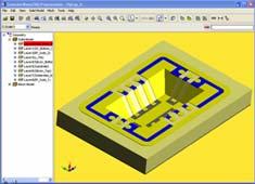 PŘEHLED A ROZBOR EXISTUJÍCÍ LITERATURY V DANÉ OBLASTI Designer Modul Designer slouží k vytváření 2D nákresů, 3D modelů (Obr. 2-6) a navrhování postupů výroby.