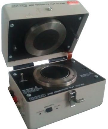 Vstupní impedance pro měření napětí a rezistivity je 200 TΩ [15]. Obr.