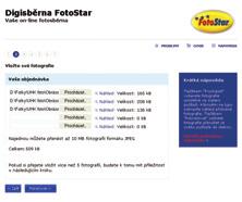 Připojte se k internetu, spusťte prohlížeč Internet Explorer a přejděte na adresu sberna.fotostar.cz.