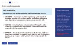 vystřihovánky Připojení více než pěti fotografií Pomocí formuláře v předchozím kroku bylo možné do objednávky vložit až pět fotografií.