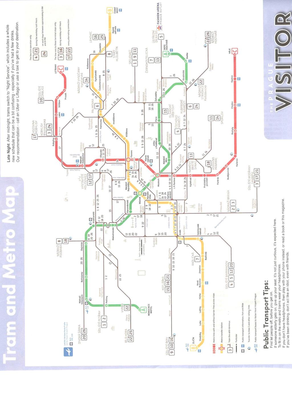 Umět se orientovat v pražském metru Na žádost některých z