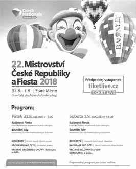 7., 14.00 BIGBÍTY ARTEMIS pá - Ostrožská Lhota (hodová) so - Moravský Písek FOCUS pá - Mysločovice so - Rokytnice (pouťová), 20.