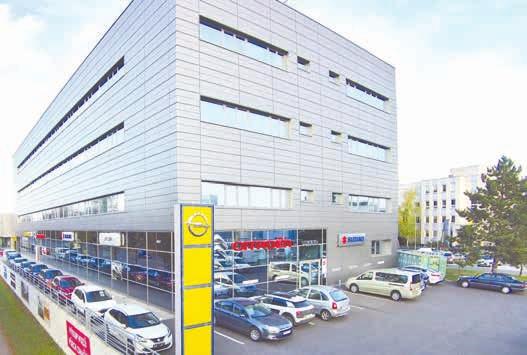 Pod jednou střechou můžeme najít značky Citroën, Opel, Suzuki a Isuzu, ale také půjčovnu a prodej karavanů Sunlight a Dethleffs.