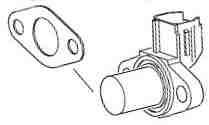 Montáž snímače klikového hřídele na klikovou skříň s těsněním navíc k původnímu gumovému těsnění je povolená specifikace.