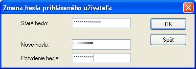 Tieto zmeny sa do prenosového súboru dostanú až pri ďalšom prenose dát, ktorý bude uskutočnený cez voľby Prenos dát na centrálu.