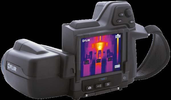 2 TERMOKAMERA FLIR T440 Termokamera, se kterou bude prováděno měření v praktické části, je značky FLIR a nese označení T440.