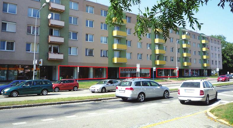np, který tvoří prodejní plocha cca 410 m, kancelář, x šatna se sociálním