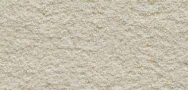 spáry díky drcenému kamenu, snížený podíl plniva, neklesá do drtě, přírodní, mrazuvzdorný, obsahuje vápno. Použití: Viz Spárový písek (křemenný písek), Béžová barva.