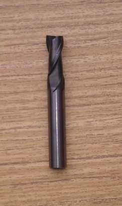 2.1.8. Testované nástroje Frézy od čtyř různých výrobců, průměr 8 mm, 2 břity.