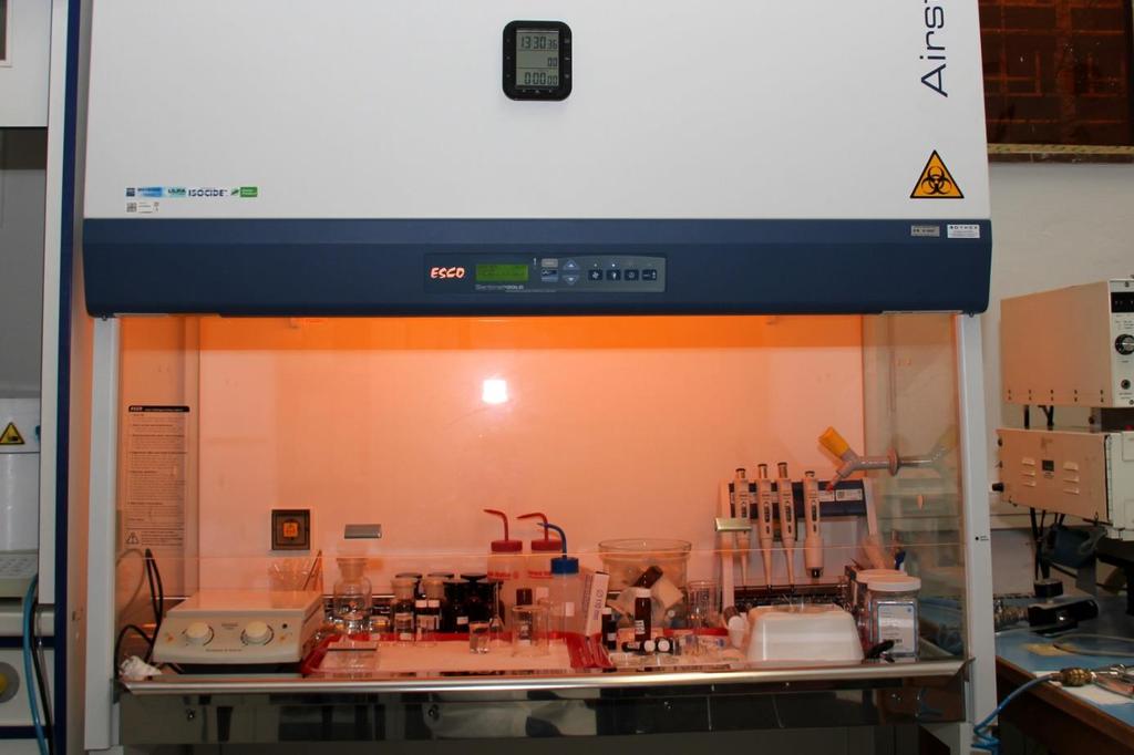 Vybavení laboratoře Obrázek 3: Flow Box