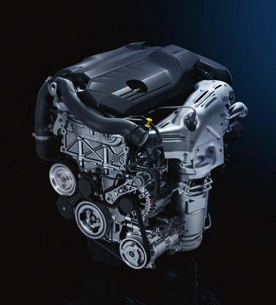 Oblíbené dieselové motory jsou k dispozici celkem ve 4 variantách, přičemž vrchol nabídky představuje výkonný a úsporný motor BlueHDi 180 S&S EAT8. Nová automatická 8st.
