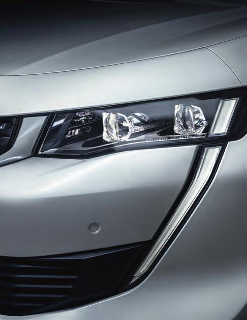 Vidíte a jste viditelní za všech okolností, nový PEUGEOT 508 GT Line zaručí optimální podmínky pro bezpečnou jízdu.
