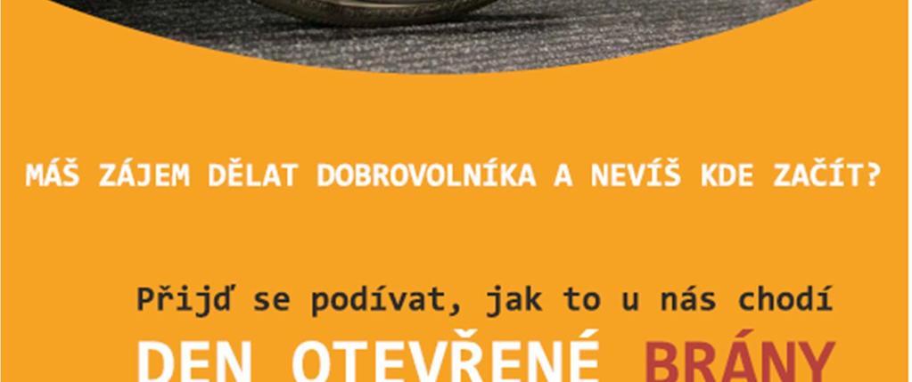 širokou veřejnost na Den otevřené Brány, který se bude