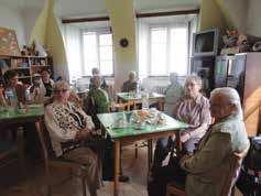 středisko UniČov setkání u kafíčka 27. dubna a 18. října 2016 Setkání seniorů z Charitní pečovatelské a ošetřovatelské služby, Klubu POHODA a dobrovolníků Charity v Uničově.
