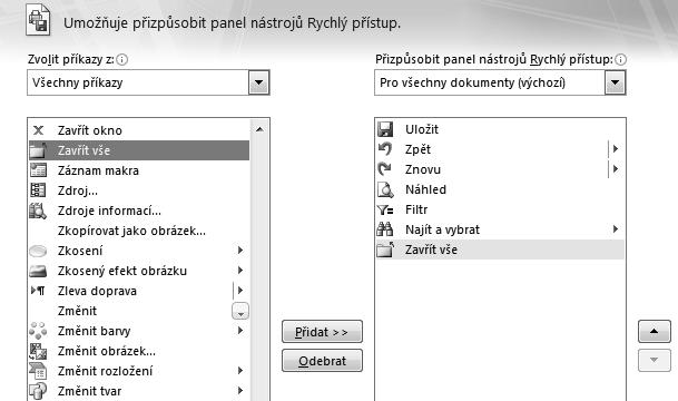 Práce se sešity a šablonami 73 95 Jak zavřít sešit Pro zavření sešitu postupujte takto: 1. Klepněte na tlačítko Office. 2. Klepněte na příkaz Zavřít. 3.