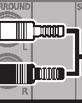 Příprava pro uvedení do činnosti Poslech audia se zesilovačem připojeným k zásuvce OPTICAL/2ch AUDIO OUT/7.