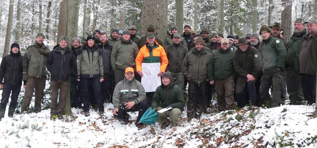 Lesníci Správy NPŠ a pracovníci Správy CHKOŠ na pracovní cestě do Saska (LS Eibenstock 26.4.