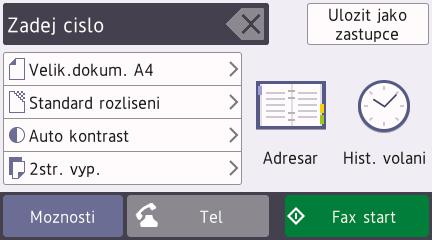 6 Fax Před faxováním VoIP / Rušení na telefonní lince Pokud máte potíže s odesíláním nebo přijímáním faxů z důvodu rušení na telefonní lince, nebo používáte-li systém VoIP, doporučujeme změnit