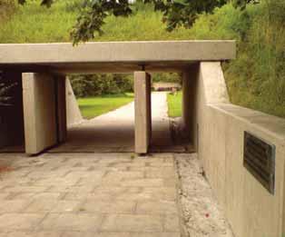 the last prison for the condemned and the northern part of the firing range became a place of mass execution. At that time, the firing range had a perimeter of 5 000 metres and was 1 100 metres long.