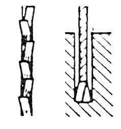 prací se napíná a naklání pilový list (A) Ocaska - používá se pro hrubé řezání (hobra, překližka apod.