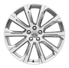 Diamond Cut, stříbrná Silver, pneumatiky 255/35 49 700 Kč m (nelze pro T8 Twin Engine) 1030 20 kola z lehké slitiny, 10 paprsků s výbrusy v provedení Diamond Cut, stříbrná Silver, Inscription,