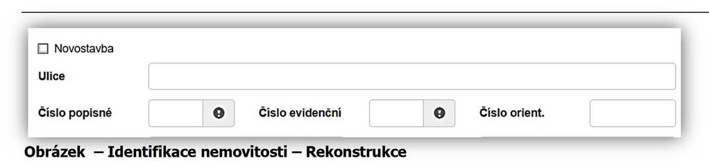 kud vyplníte č. e., nevyplňuje se č. p.