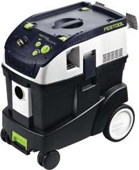 19,6 kg AC (Autoclean) provedení: vybaveno automatickým čištěním hlavního filtru CLEANTEX CT 48 EC B22 příkon 150-1100 W objemový proud max. 3400 l/min. podtlak max.