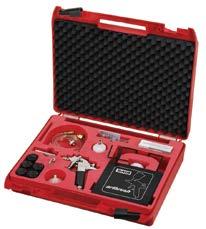 Stříkací technika pro speciální aplikace SATAjet 20 B Design set designérská stříkací pistole s kulatým paprskem výborná ergonomie tryska 0,5 mm vstupní tlak 1,0 bar spotřeba vzduchu 40 l/min